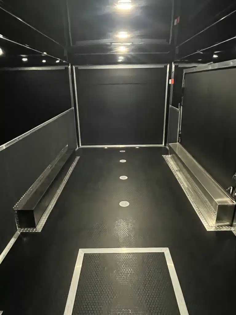 Enclosed Car Trailer 2026 20ft. Haulmark Edge w/Large Escape Door & Black Finished Interior 2820