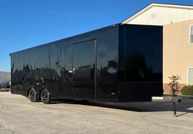 Enclosed Car Hauler 2025 26ft. Blaze w/Finished Interior & Black-Out Package 0411