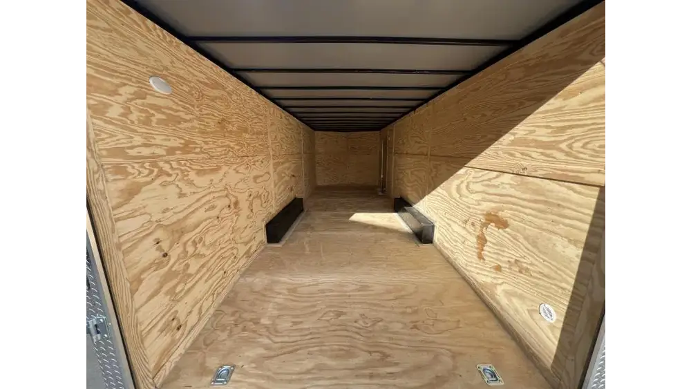 2026 Quality Cargo 8.5x20 Enclosed Car Hauler Trailer 7000# GVW - three-quarter view 2