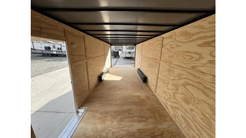 2026 Quality Cargo 8.5x20 Enclosed Car Hauler Trailer 7000# GVW - undercarriage detail 2