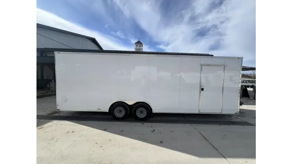 2026 Quality Cargo 8.5x20 Enclosed Car Hauler Trailer 7000# GVW - side view