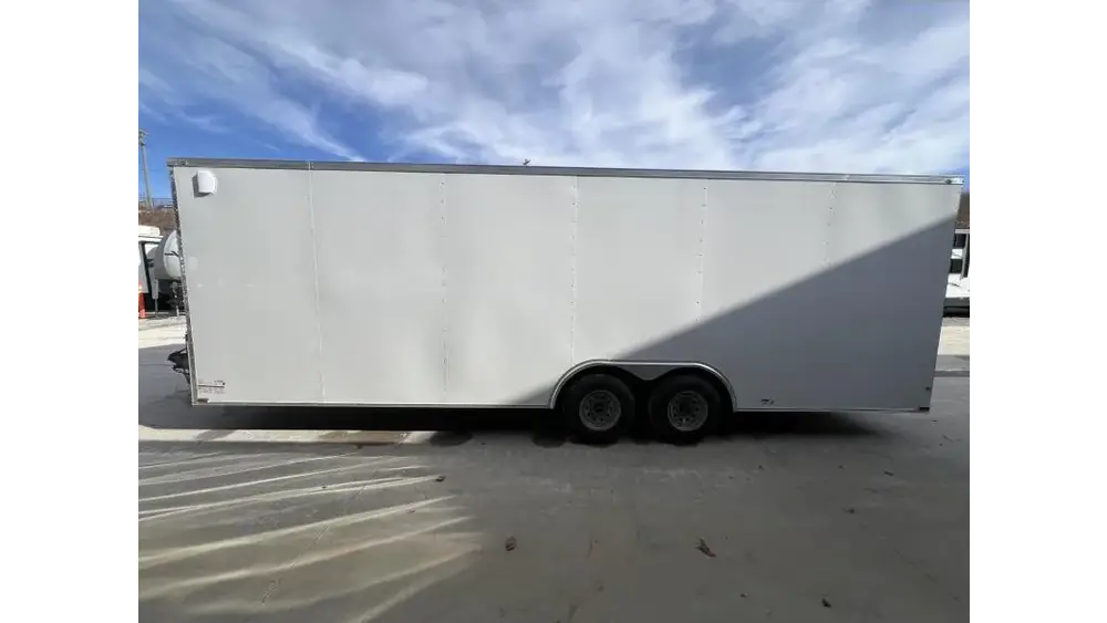 2026 Quality Cargo 8.5x20 Enclosed Car Hauler Trailer 7000# GVW - interior view