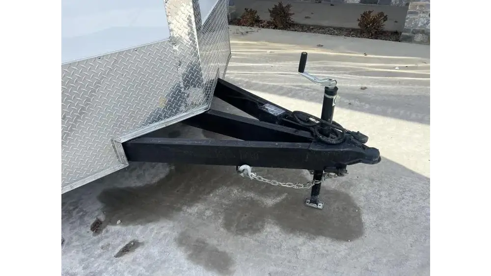2026 Quality Cargo 8.5x20 Enclosed Car Hauler Trailer 7000# GVW - control and cab detail