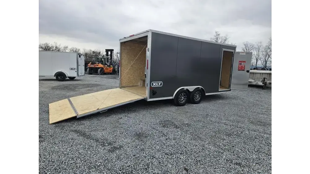 2026 E-Z Hauler Enclosed Trailer - front view 2