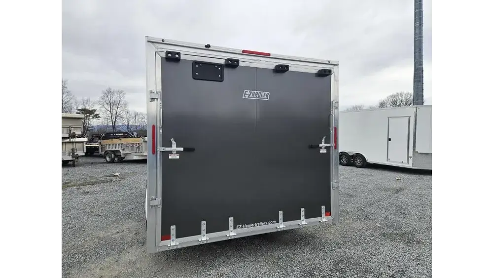 2026 E-Z Hauler Enclosed Trailer - three-quarter view
