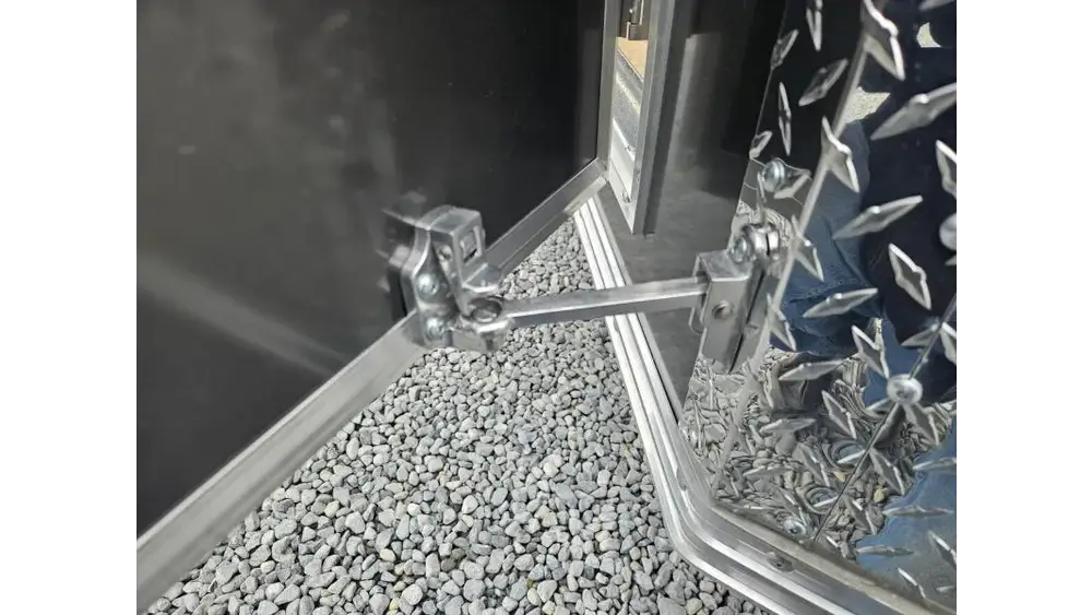 2026 E-Z Hauler Enclosed Trailer - control and cab detail