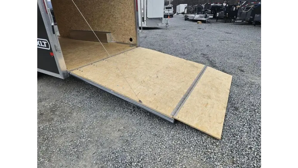 2026 E-Z Hauler Enclosed Trailer - wheel and axle detail