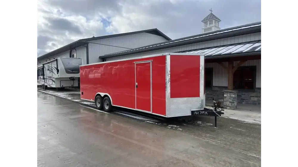 2026 Quality Cargo Enclosed Trailer - front view