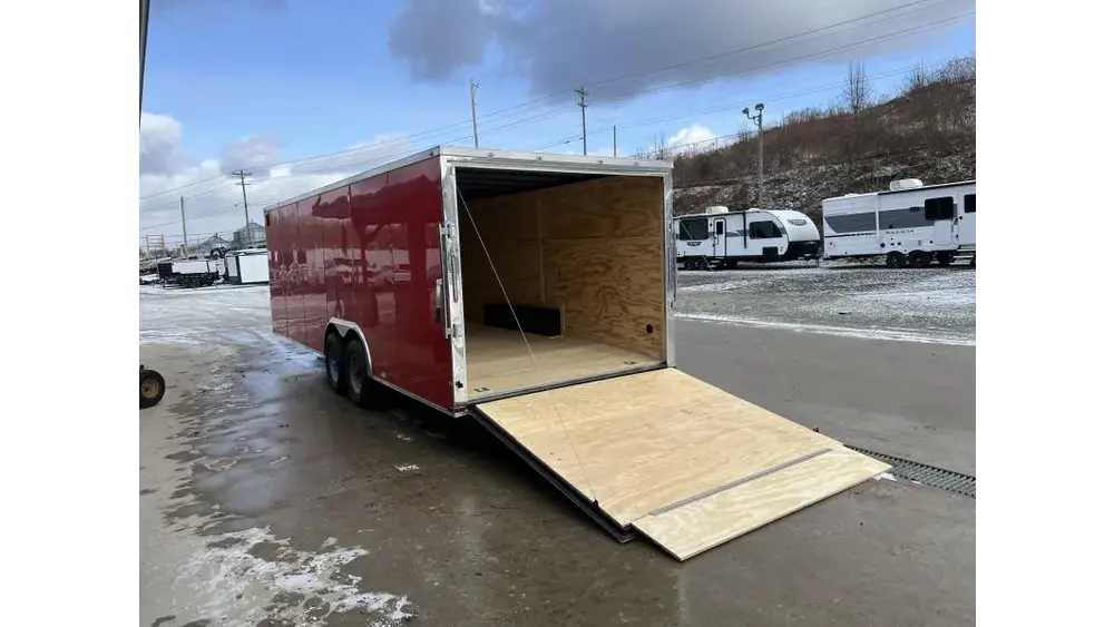 2026 Quality Cargo Enclosed Trailer - three-quarter view 2