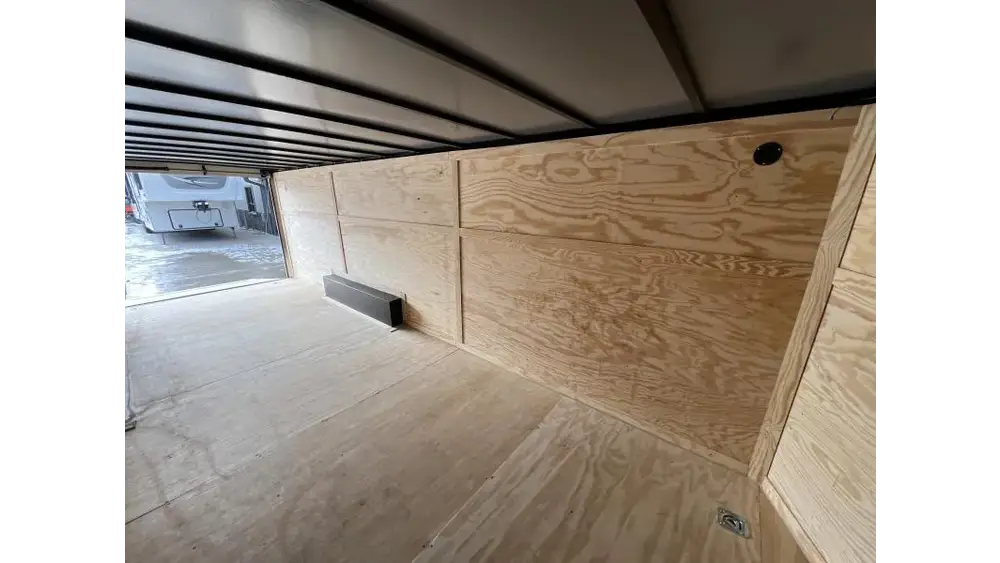 2026 Quality Cargo Enclosed Trailer - frame and coupler detail 2