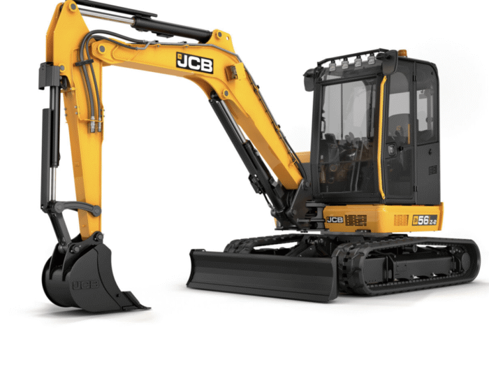 JCB Excavators - front view