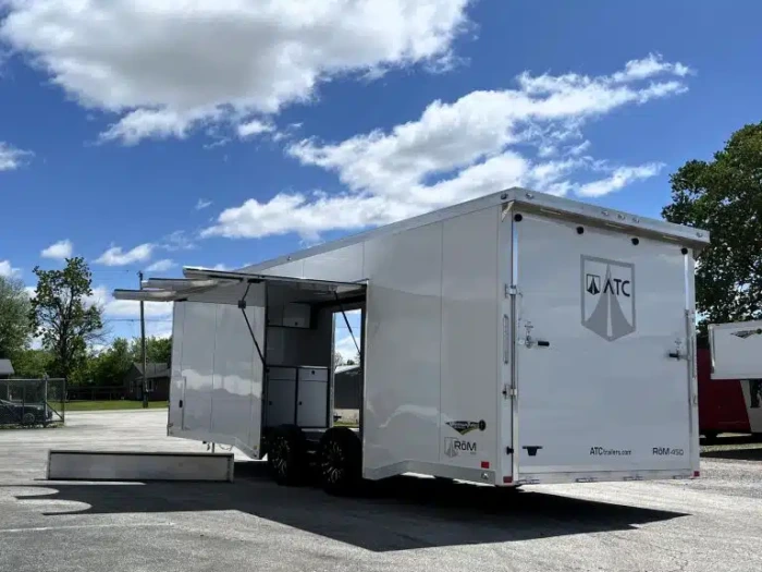 Enclosed ATC Car Trailer 2025 24ft. Aluminum ROM 450 w/Large Escape Door 4874