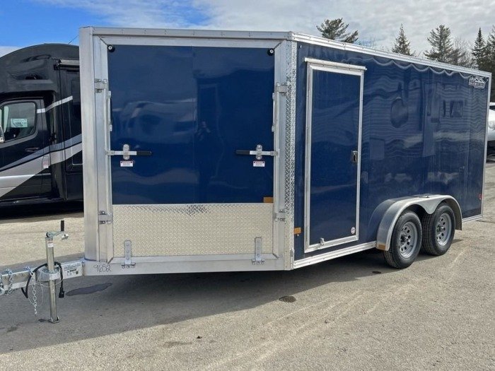 2023 High Country 7.5×14 Aluminum 2/3-Place Drive In/Out w/Tapered Ramp Doors