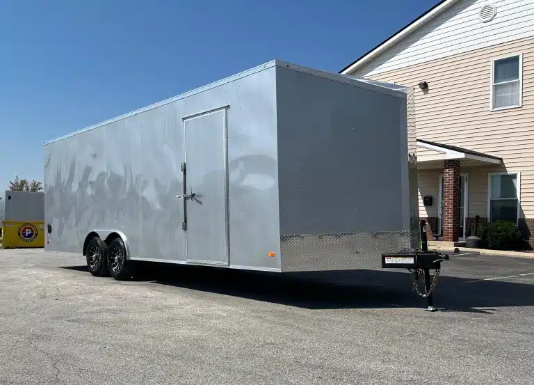 Enclosed Car Hauler 2026 24ft. Hero w/Heavy Duty Ramp Door & Aluminum Wheels 0941