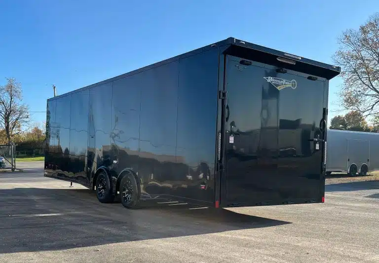 Enclosed Car Hauler 2025 26ft. Blaze w/Finished Interior & Black-Out Package 0411