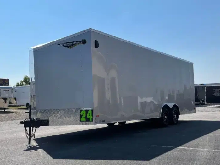 Enclosed Car Hauler 2026 24ft. Hero w/Heavy Duty Ramp Door & Aluminum Wheels 0941