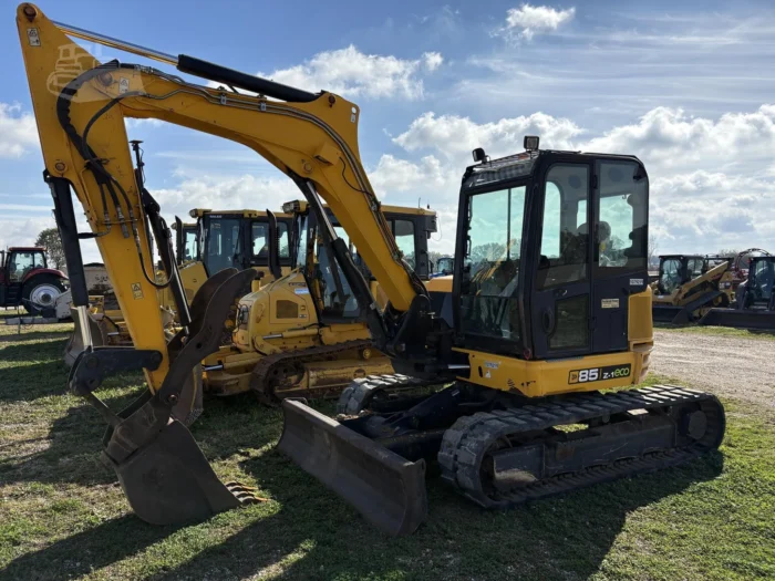 JCB Excavators - front view